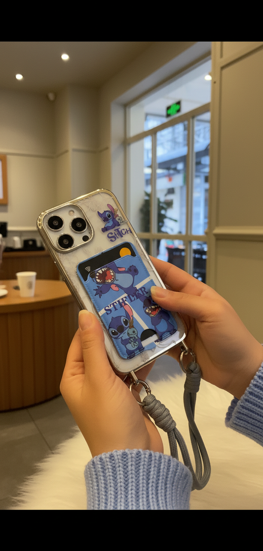 Clear case with pocket