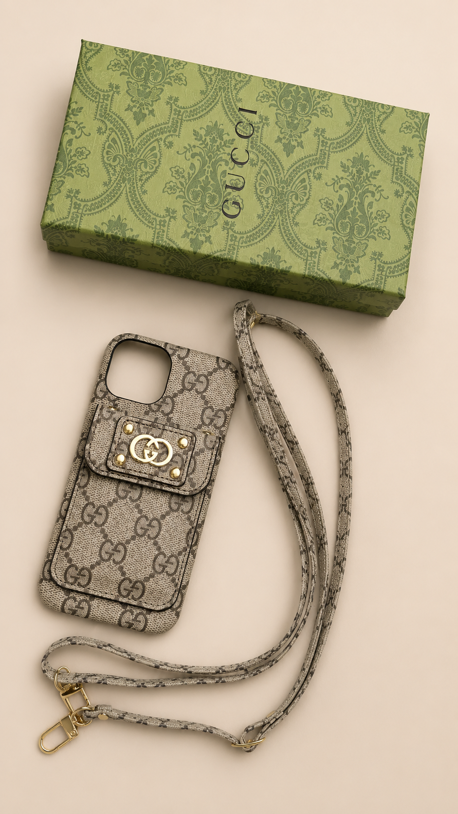 Gucci cross strap