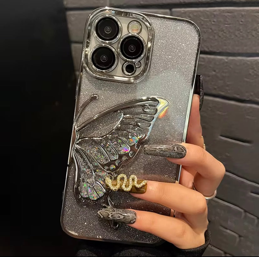 Butterfly with lense