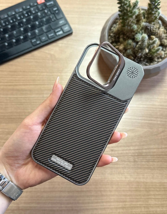 Carbon leather case