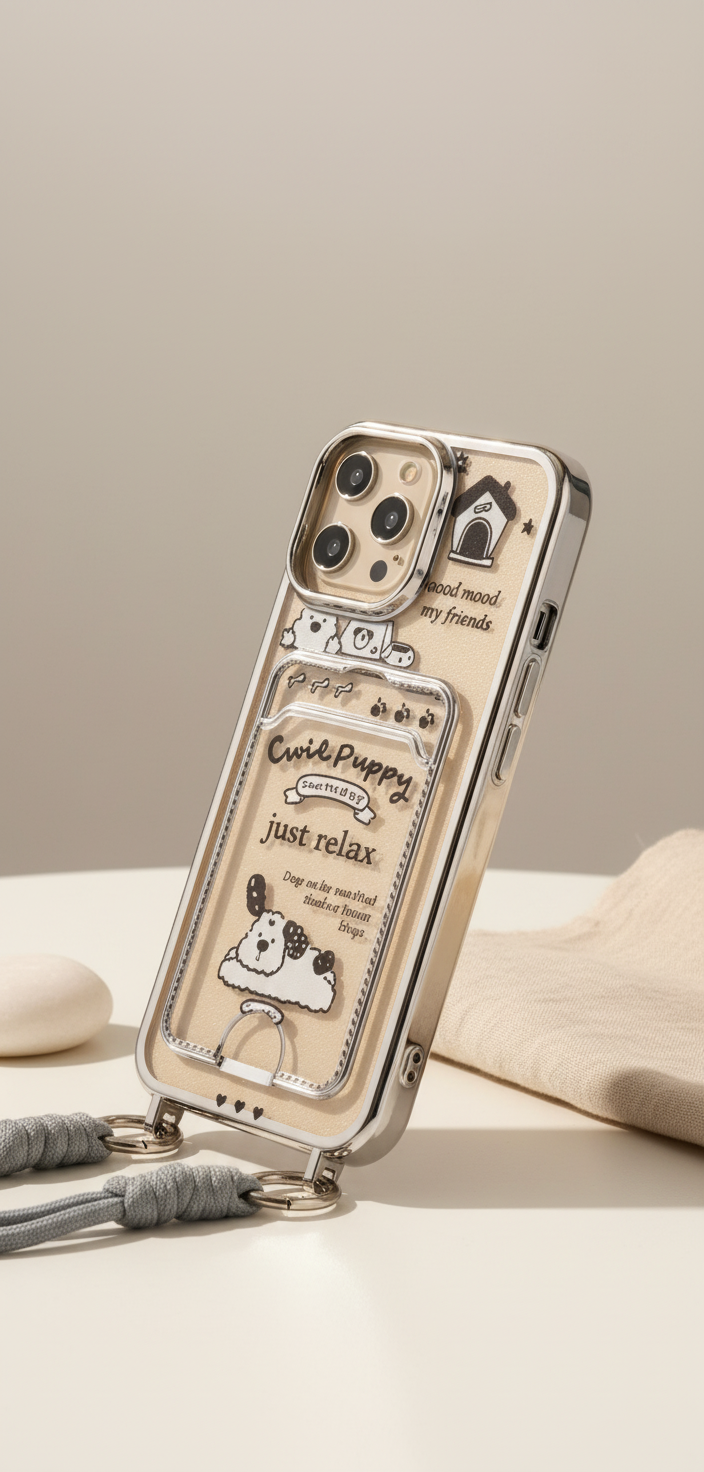 Clear case with pocket