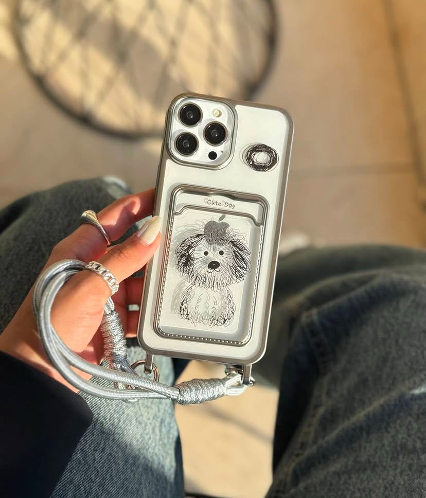 Clear case with pocket