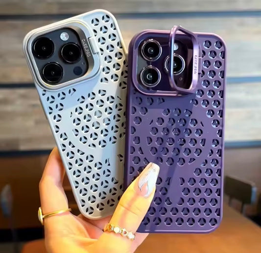 Silicone perforated MagSafe case