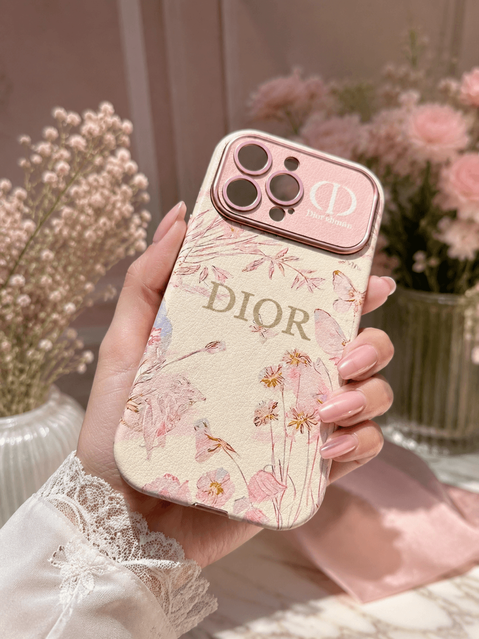Dior with mirror