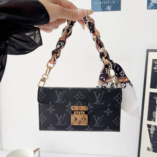 Black LV mini bag case
