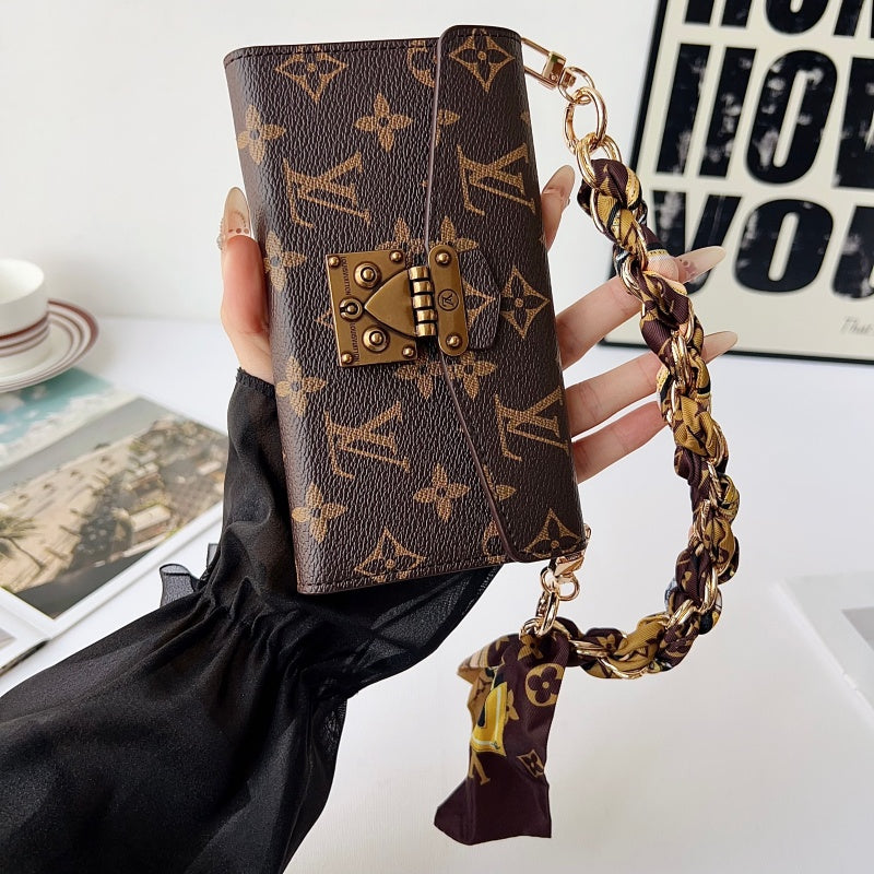Brown LV mini bag case