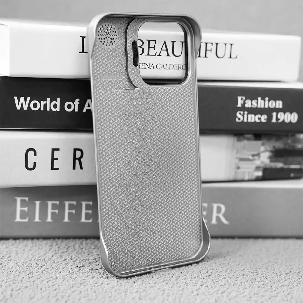 MagSafe stand leather case