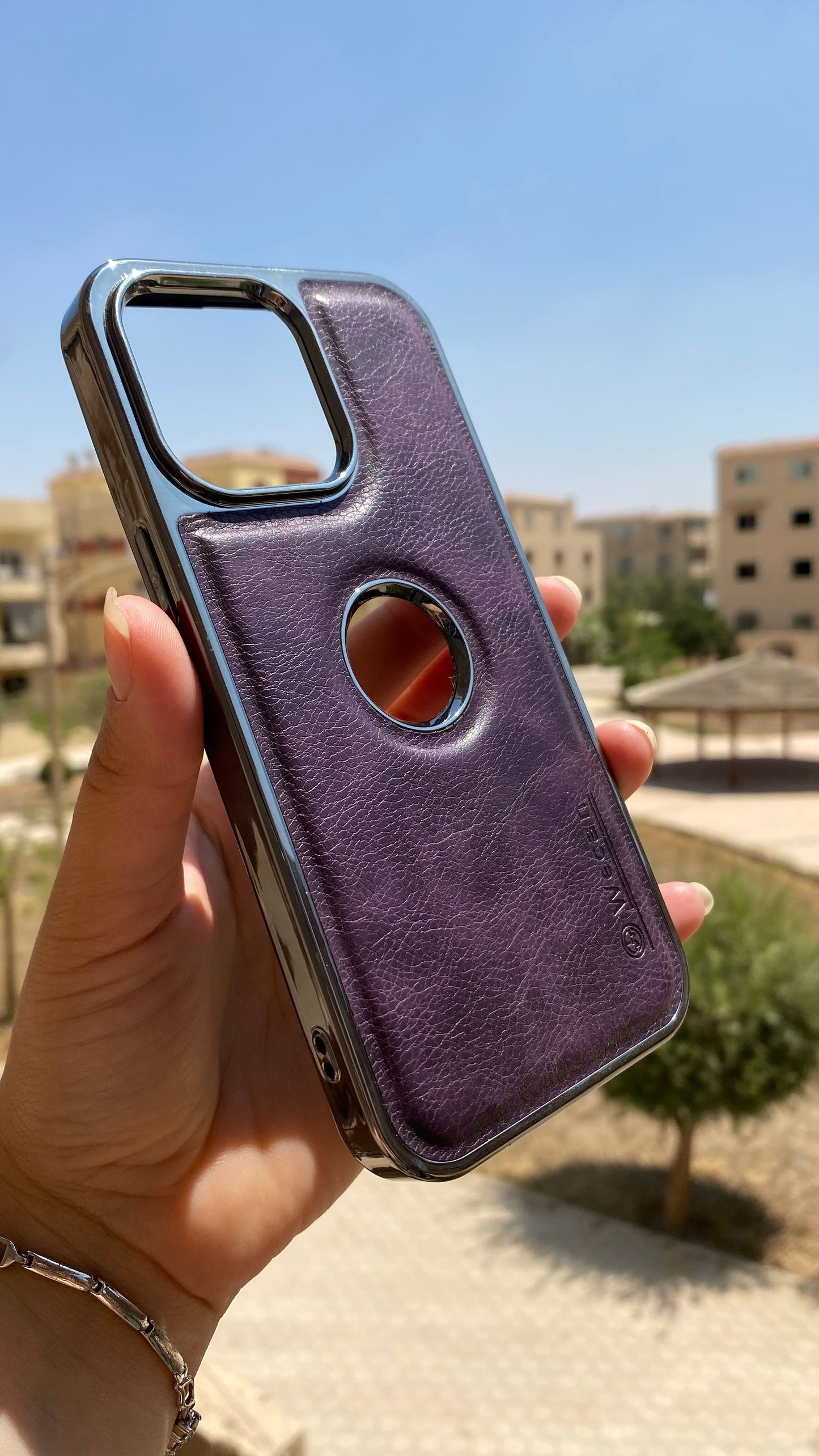 Apple leather case