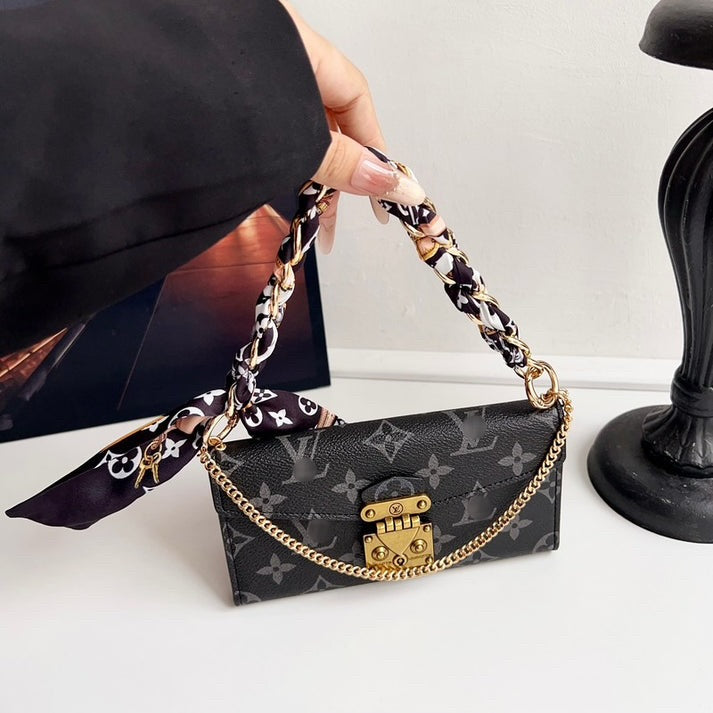 Black LV mini bag case