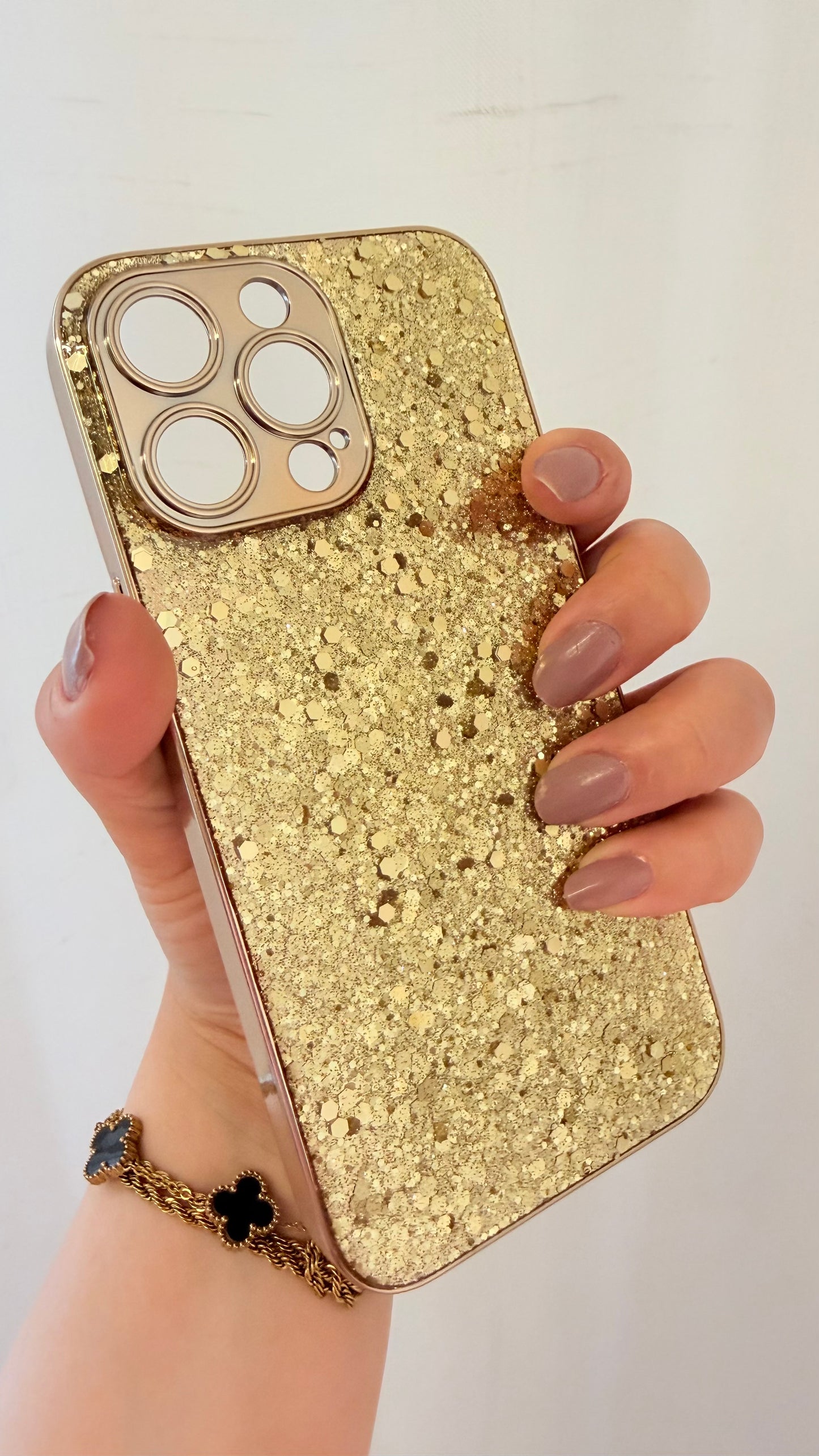 Gold glitter