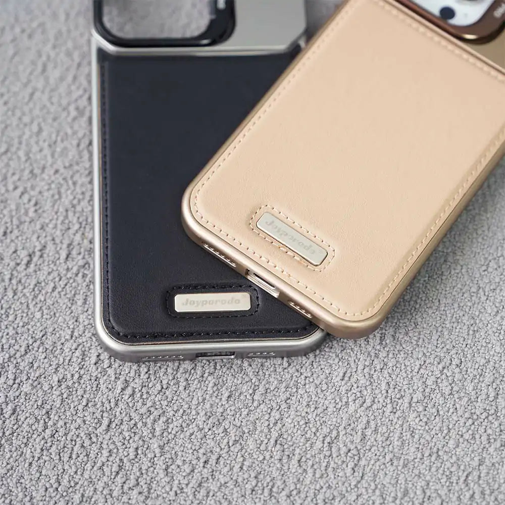 MagSafe stand leather case