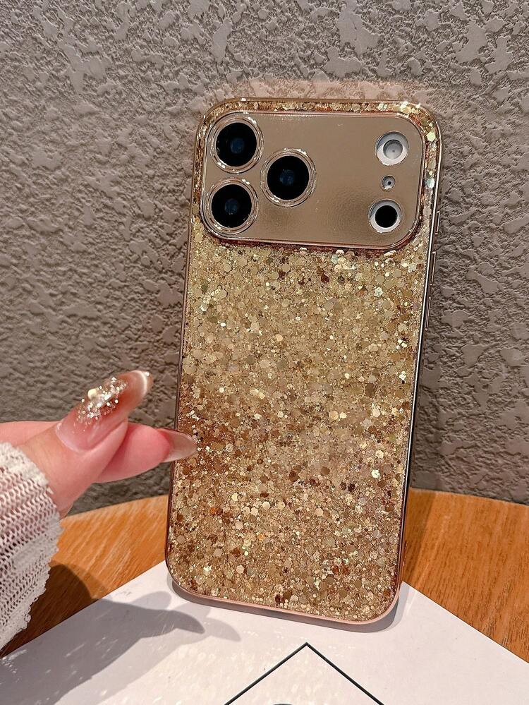 Gold glitter