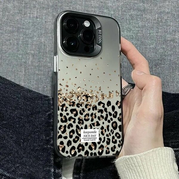 Gray leopard