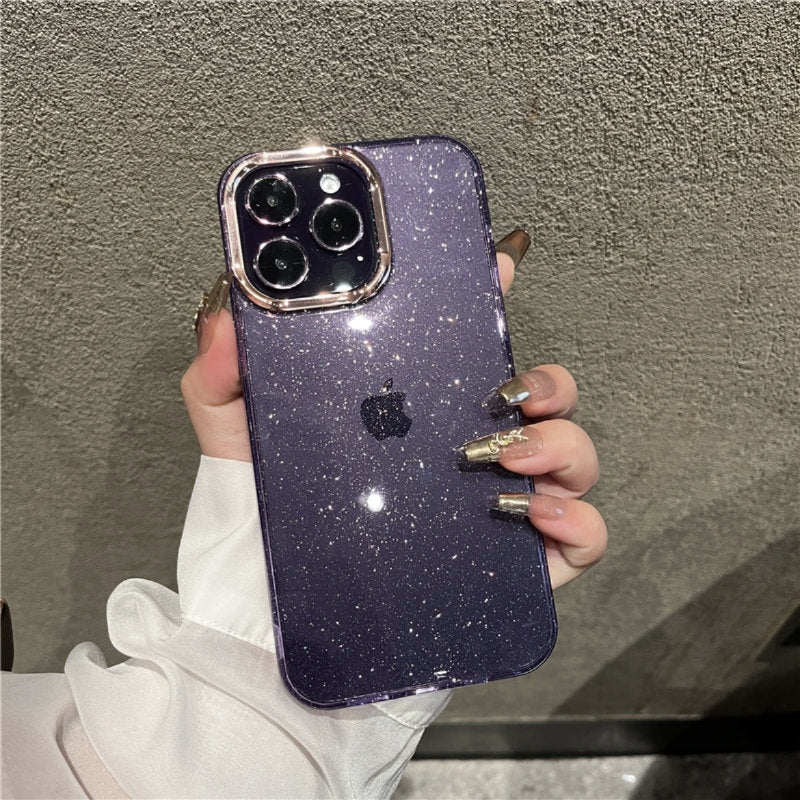 Clear glitter