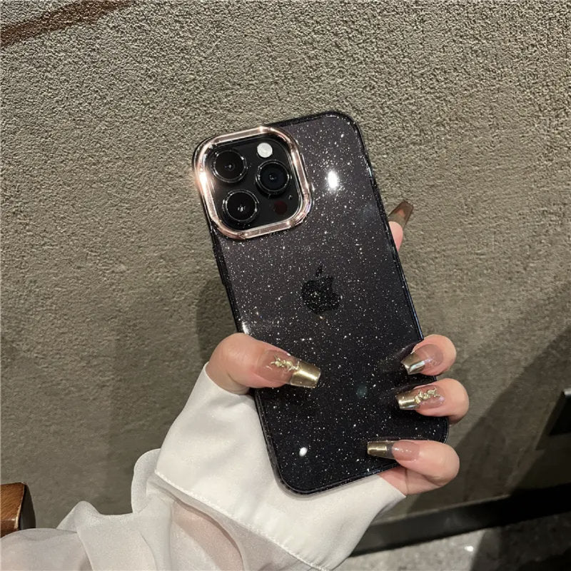 Clear glitter