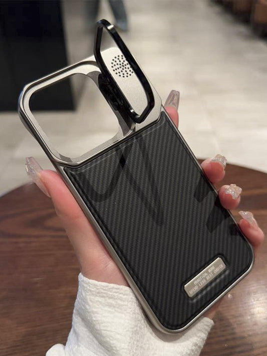 Carbon leather case