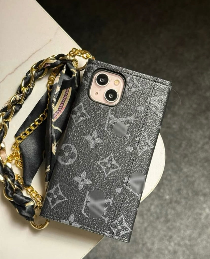 Black LV mini bag case