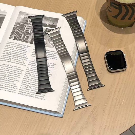 Metal watch strap