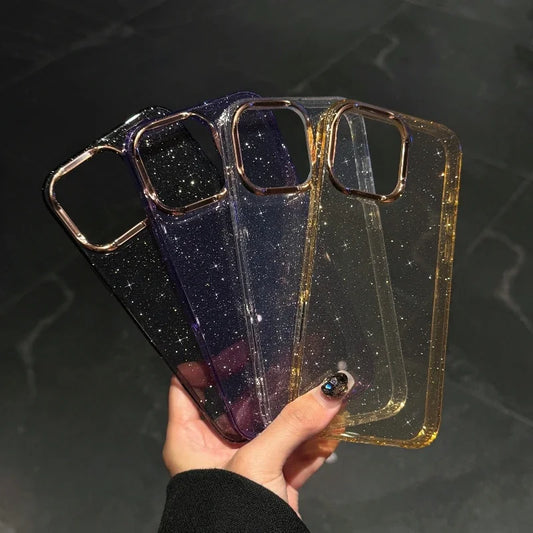 Clear glitter