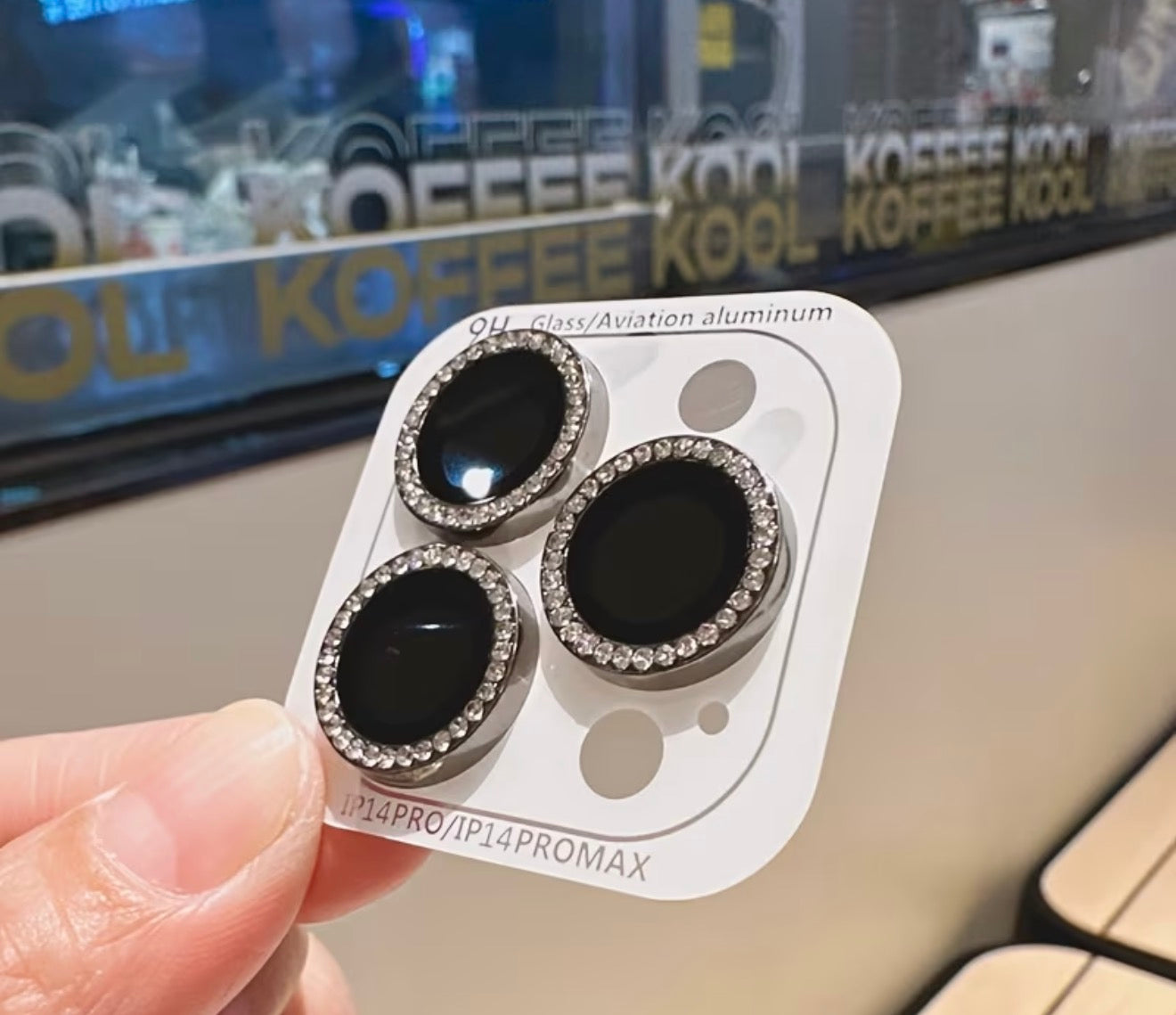 Diamond camera protector