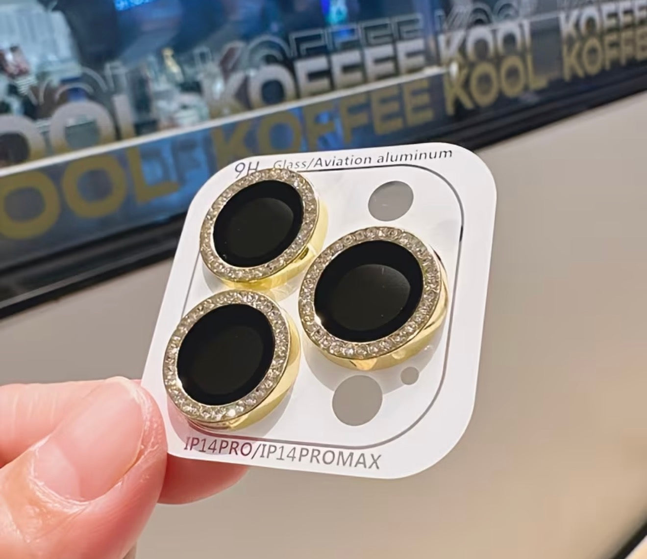 Diamond camera protector