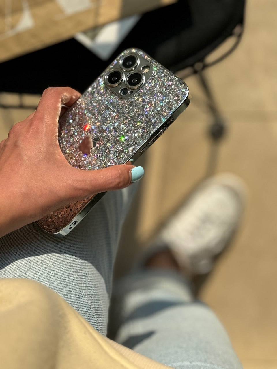 Silver glitter