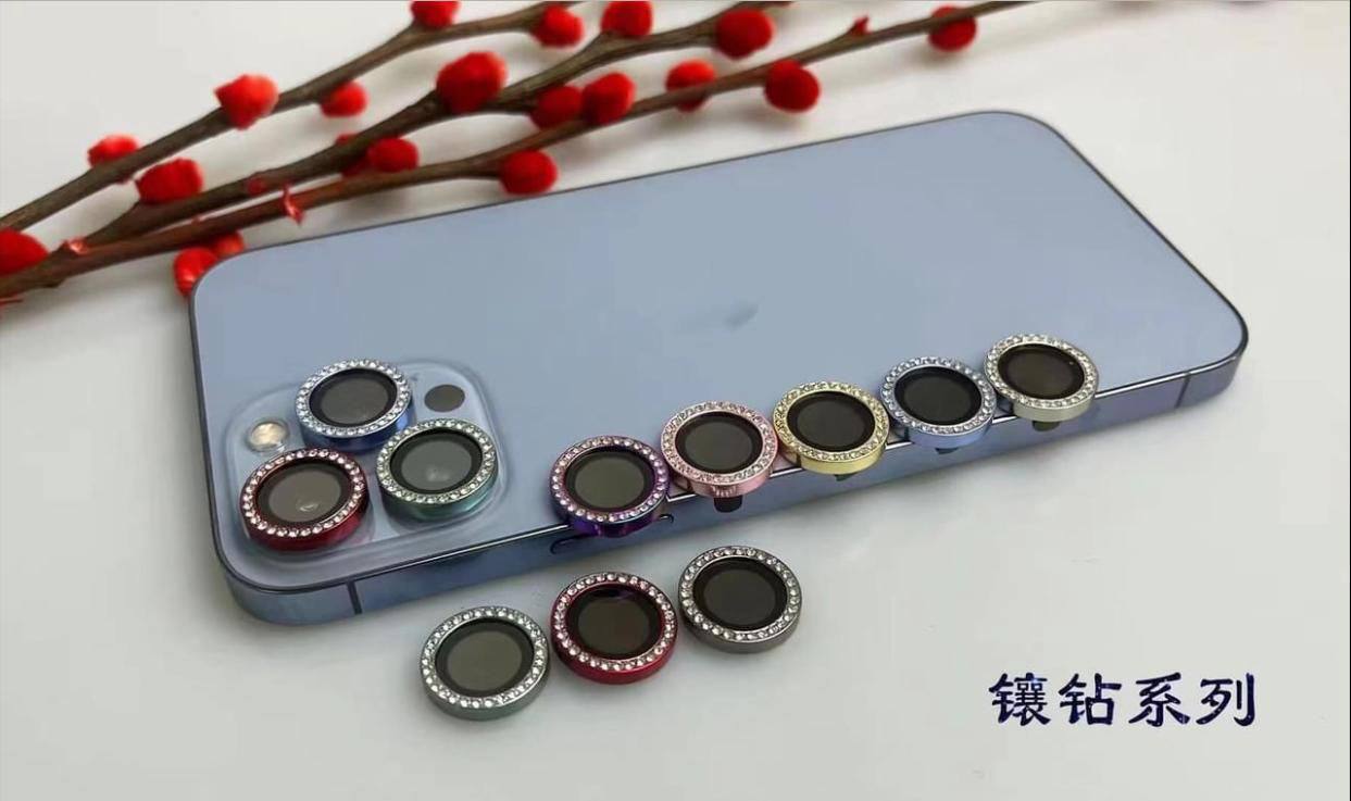 Diamond camera protector
